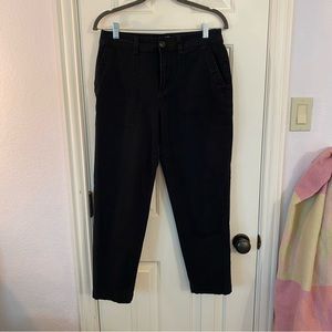 Black Cropped Trousers 6